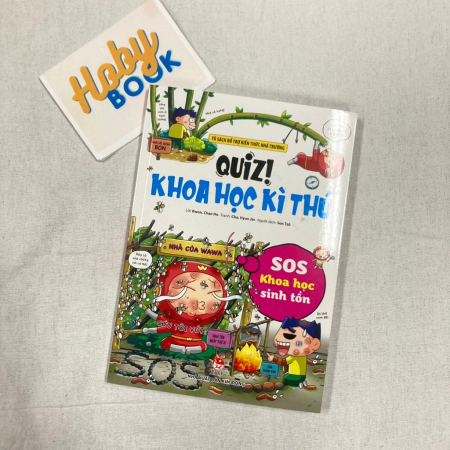Sách - Quiz! Khoa học kì thú - SOS Khoa học sinh tồn