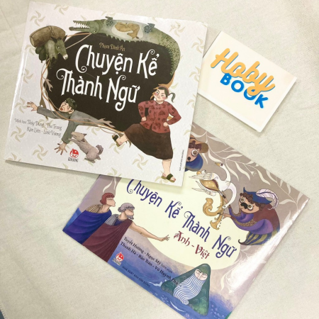 Sách - Chuyện kể thành ngữ - Tiếng Việt/ Song ngữ Anh - Việt