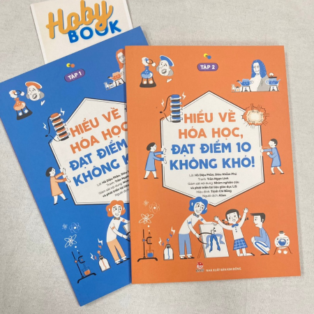 Sách - Hiểu về hóa học, đạt điểm 10 không khó! - Tron bộ 2 tập