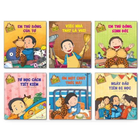 Sách - Chuyện của Tee và Giri - Trọn bộ 6 cuốn