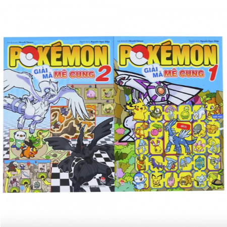 Sách - Pokemon Giải mã mê cung - Bộ 2 tập
