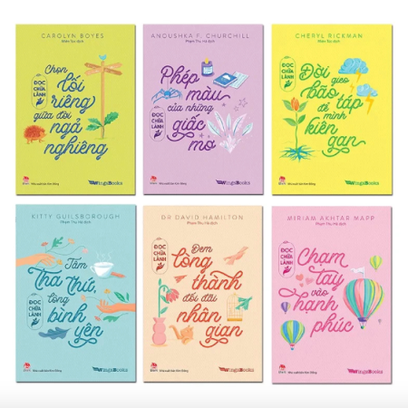 Sách - Đọc chữa lành - Trọn bộ 6 cuốn