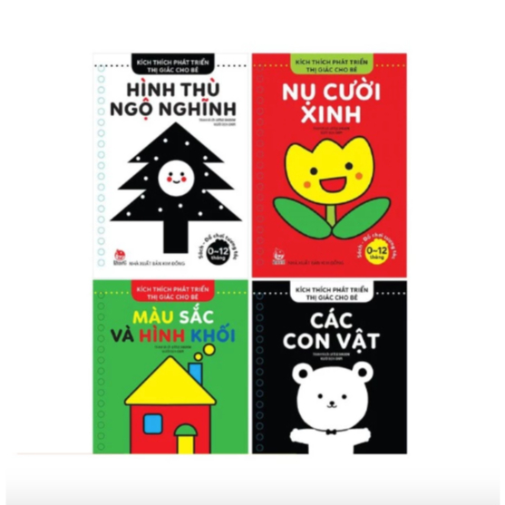 Sách treo nôi - Kích thích phát triển thị giác cho bé 0-12 tháng - Bộ 4 tập 1 Sách treo nôi - Kích thích phát triển thị giác cho bé 0-12 tháng - Bộ 4 tập