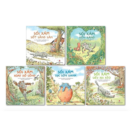 Sách - Sói xám - Bộ 5 cuốn