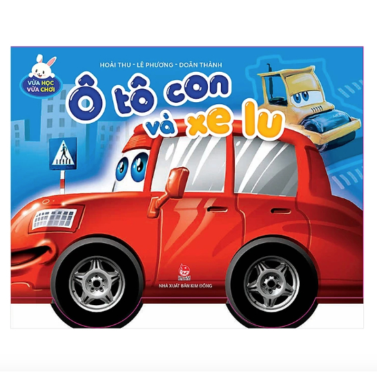 Sách - Vừa học vừa chơi (Ô tô con & xe phun nước, Ô tô con học bài, Đố bạn, Ô tô con & xe lu, Tớ là xe tải) 5 Sách - Vừa học vừa chơi (Ô tô con & xe phun nước, Ô tô con học bài, Đố bạn, Ô tô con & xe lu, Tớ là xe tải) - Ảnh 5