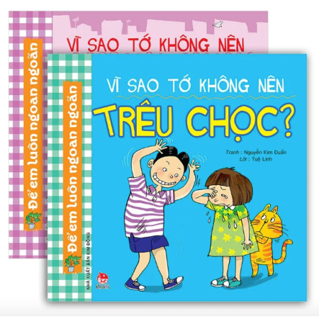 Sách - (Bộ 10 cuốn) Để em luôn ngoan ngoãn