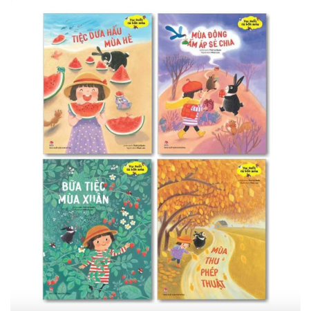 Sách - Vui suốt cả bốn mùa - Trọn bộ 4 cuốn