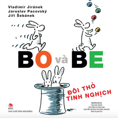 Sách - Bo và Be - Đôi thỏ tinh nghịch - Bìa cứng