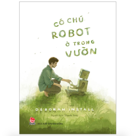 Sách - Có chú robot ở trong vườn