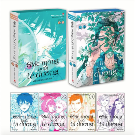 Truyện tranh - Boxset Giấc mộng buổi tà dương - Tập 1+2 và 3+4