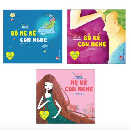 Sách - (Combo 3 cuốn) Cẩm nang dành cho mẹ bầu và thai nhi - Phần 1 + Phần 2