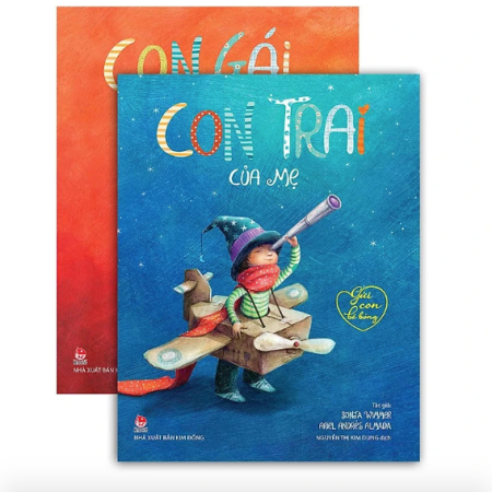 Sách - Gửi con bé bỏng - Con gái của ba + Con trai của mẹ - Bộ 2 cuốn