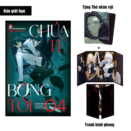 Tiểu thuyết - Chúa tể bóng tối - Trọn bộ lẻ tập 1-4