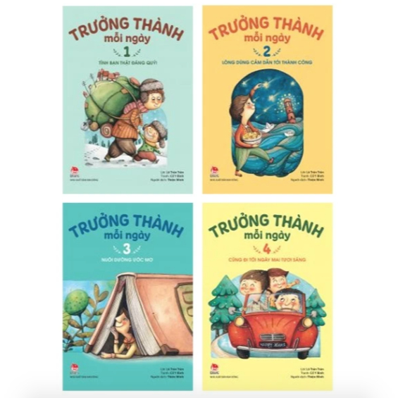 Sách - Trưởng thành mỗi ngày - Trọn bộ 4 tập 1 Sách - Trưởng thành mỗi ngày - Trọn bộ 4 tập