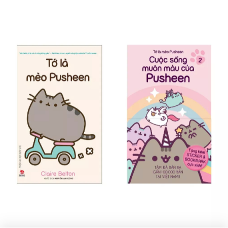 Sách - Tớ là mèo Pusheen - Tập 1+2