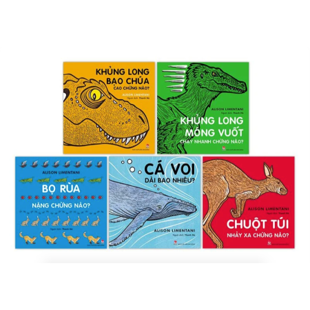 Sách tranh của tác giả Alison Limentani - Trọn bộ 5 cuốn