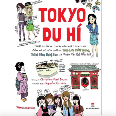 Sách - Tokyo du hí - Nhật kí bằng tranh của một teen girl
