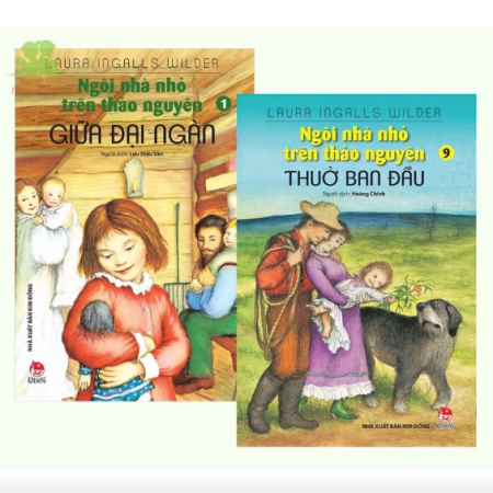 Sách - Ngôi nhà nhỏ trên thảo nguyên - Trọn bộ 9 tập