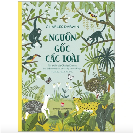 Sách - Nguồn gốc các loài - Bìa cứng