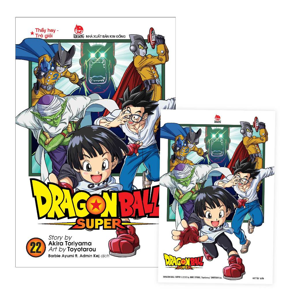 Truyện tranh - Dragon Ball Super bản tái - Trọn bộ lẻ tập 1-23 2 Truyện tranh - Dragon Ball Super bản tái - Trọn bộ lẻ tập 1-23 - Ảnh 2