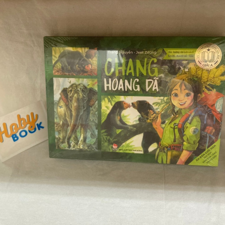 Sách - Chang hoang dã - Hộp 2 cuốn Voi + Gấu (Tặng kèm 5 Postcard)