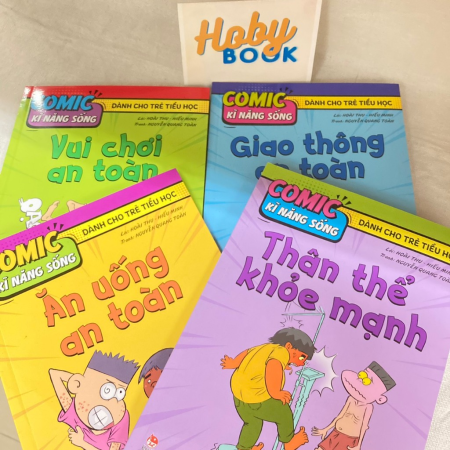 Sách - Comic Kĩ năng sống dành cho trẻ tiểu học - Trọn bộ 6 cuốn