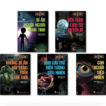 Sách - Hồ sơ mật - Trọn bộ 5 cuốn