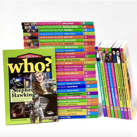 Sách - Who? Chuyện kể về danh nhân thế giới - Trọn bộ 50 tập