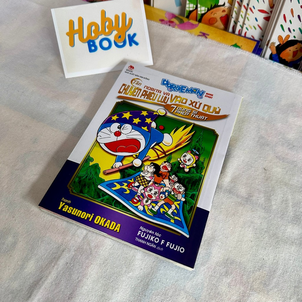 Truyện tranh - Doraemon Movie Story: Tân Nobita và chuyến phiêu lưu vào xứ quỷ - 7 dũng sĩ phép thuật 1 Truyện tranh - Doraemon Movie Story: Tân Nobita và chuyến phiêu lưu vào xứ quỷ - 7 dũng sĩ phép thuật
