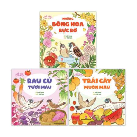 Sách - Thế giới trong mắt bé - Bộ 3 cuốn