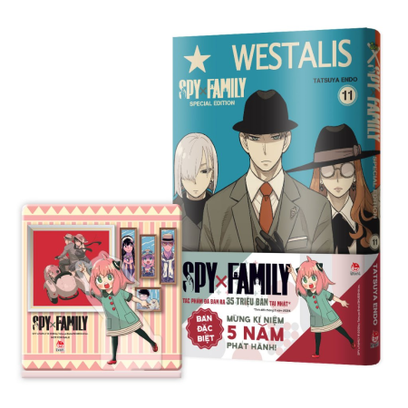 Truyện tranh - Spy x Family - Tập 11 Limited + 11 thường + Set bookmark