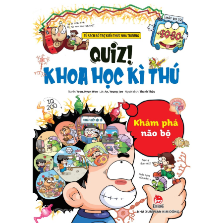 Sách - Quiz! Khoa học kì thú: Khám phá não bộ