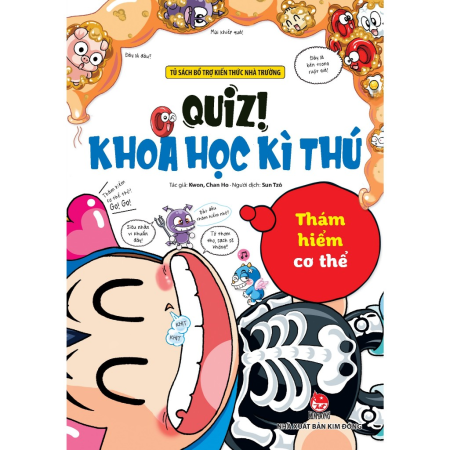 Sách - Quiz! Khoa học kì thú: Thám hiểm cơ thể