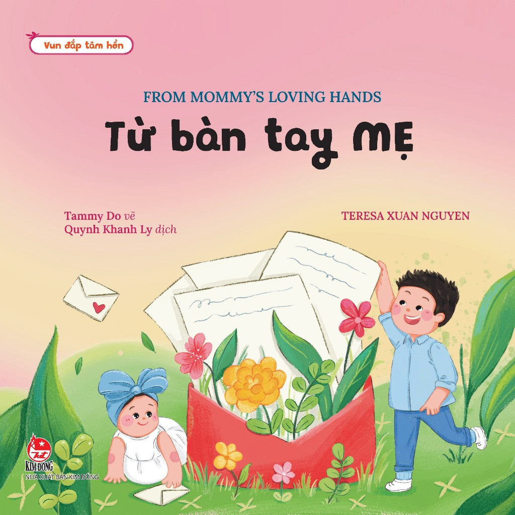 Sách song ngữ - Vun đắp tâm hồn: Từ bàn tay mẹ - From mommy's loving hands 1 Sách song ngữ - Vun đắp tâm hồn: Từ bàn tay mẹ - From mommy's loving hands