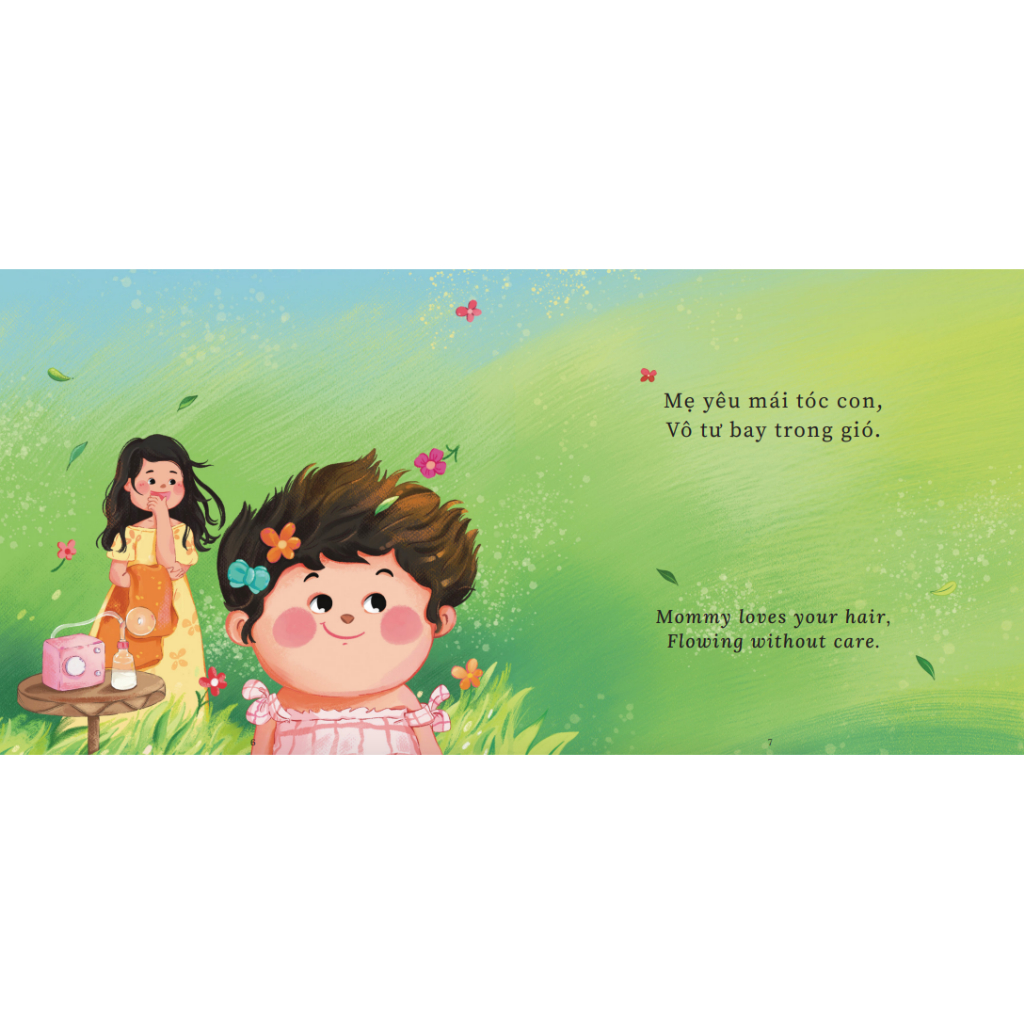Sách song ngữ - Vun đắp tâm hồn: Từ bàn tay mẹ - From mommy's loving hands 2 Sách song ngữ - Vun đắp tâm hồn: Từ bàn tay mẹ - From mommy's loving hands - Ảnh 2