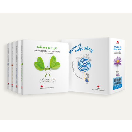 Sách - Muôn vị cuộc sống - Bộ 4 cuốn