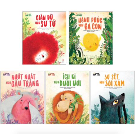 Sách - Khu rừng cảm xúc - Bộ 5 tập