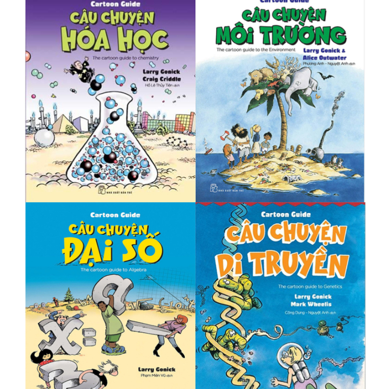 Sách - Cartoon Guide (NXB Trẻ) - Trọn bộ 6 tập 1 Sách - Cartoon Guide (NXB Trẻ) - Trọn bộ 6 tập