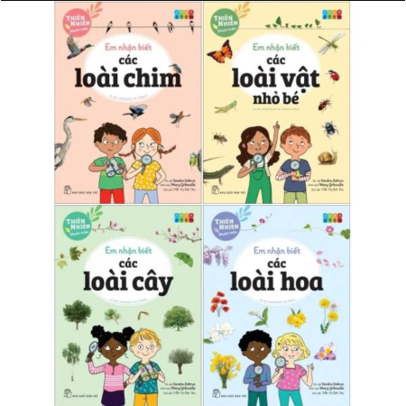 Sách - Thiên nhiên muôn màu. STEM - Bộ 4 cuốn