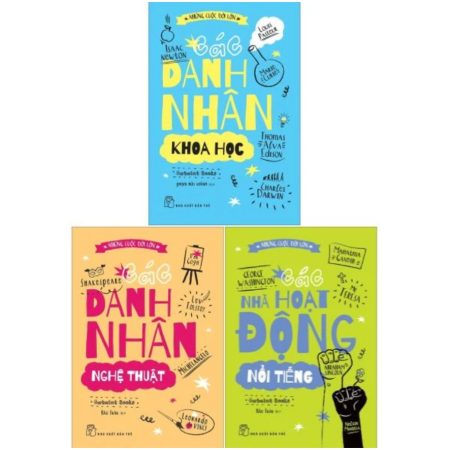 Sách - Những cuộc đời lớn (NXB Trẻ) - Bộ 3 cuốn