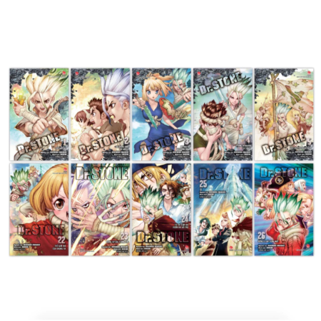 Truyện tranh - Dr.Stone - Trọn bộ 26 tập (Tái bản)