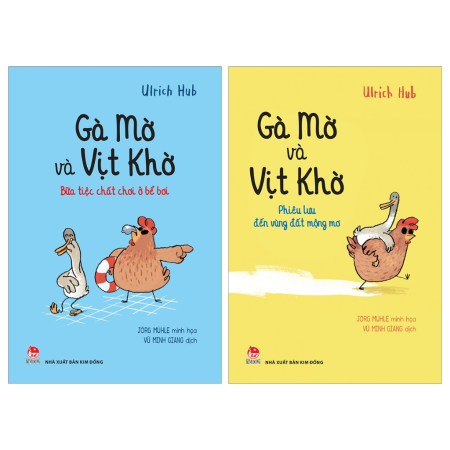 Sách - Gà Mờ và Vịt Khờ - Bộ 2 cuốn