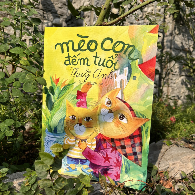 Sách - Mèo con đếm tuổi - Thơ: Thụy Anh 1 Sách - Mèo con đếm tuổi - Thơ: Thụy Anh