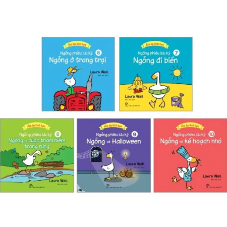 Sách - Ấm áp tình bạn: Ngỗng phiêu lưu ký - Trọn bộ 10 cuốn