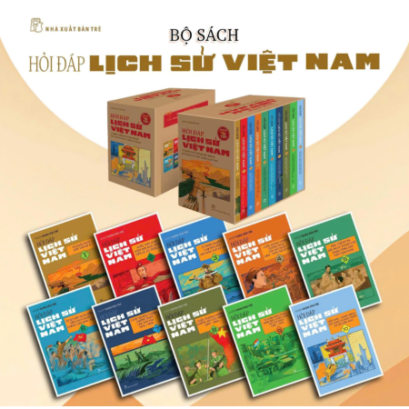 Sách - Hỏi đáp Lịch sử Việt Nam - Hộp 10 tập