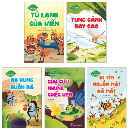 Sách - Vương quốc côn trùng - Trọn bộ 5 tập