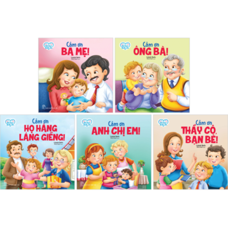 Sách - Bé học biết ơn - Trọn bộ 5 cuốn