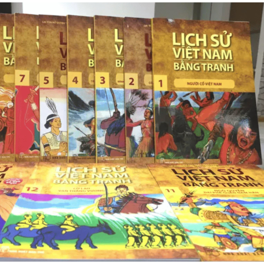 Sách - Lịch sử Việt Nam bằng tranh - Combo 55 tập 2 Sách - Lịch sử Việt Nam bằng tranh - Combo 55 tập - Ảnh 2