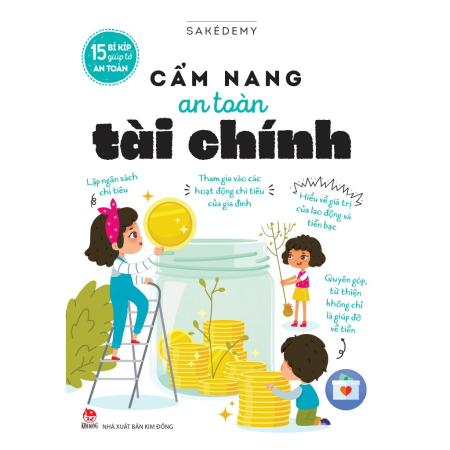 Sách - 15 bí kíp giúp tớ an toàn: Cẩm nang an toàn tài chính