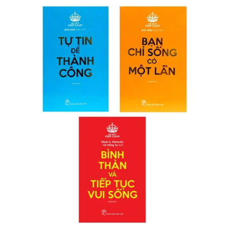 Sách - Keep Calm (Nhã Nam tuyển chọn) - Trọn bộ 4 cuốn